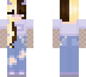 2 hair color girl