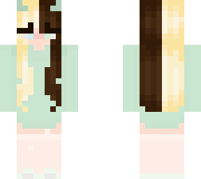 2 hair color girl