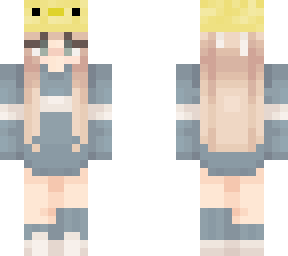 a yellow axolotl (skin i edited not mine)