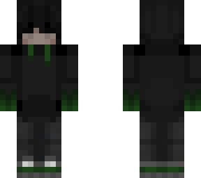 black hoodie