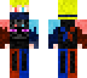 blonde gamer boy