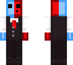 blue and red slime