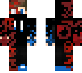 blue corrupted boy