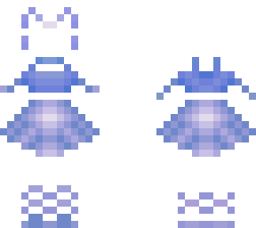 blue fairy dress - base
