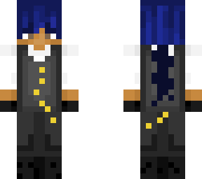 blue suit