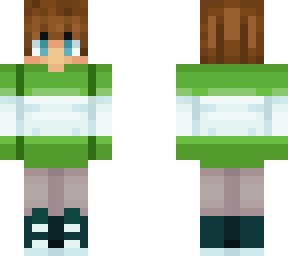 casual green boy