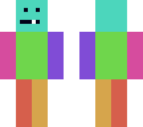colorful man or woman