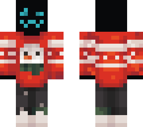 crazy guy in a chistmas jumper
