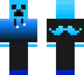 creeper with a hoodie
