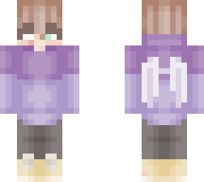 cute purple hoodie e girl/boy