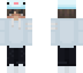 cyan axolotl hat <3
