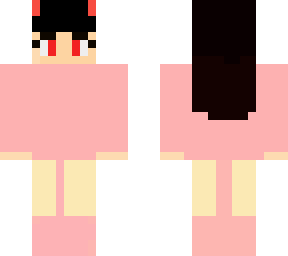 devil girl soft clothes