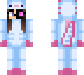 eleventh skin slishiicorn wearing rosie for halloween
