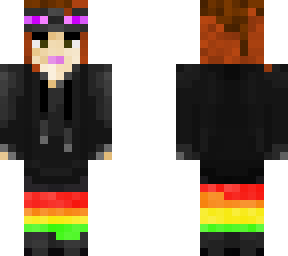 enderman costume but fancy