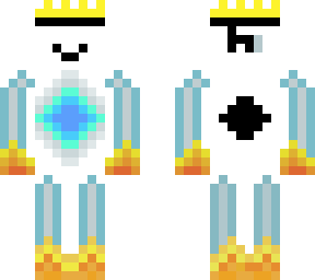 fiery hexagloid (hands and feet fixed)