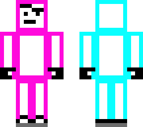 funny neon guy