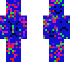 glitchy faces