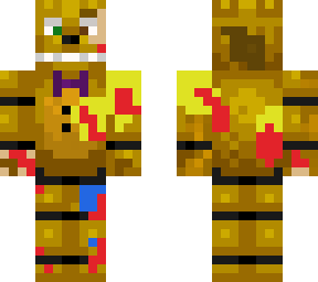 hurt william afton in spring bonnie suit