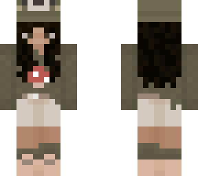 mushroom bear girl