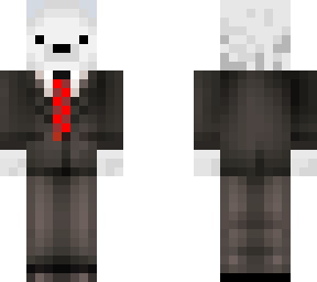 polar bear with suit