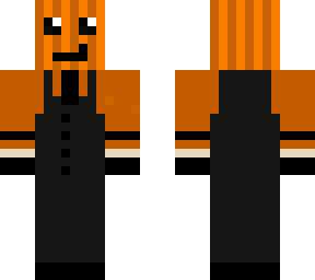 pumpkin in a suit