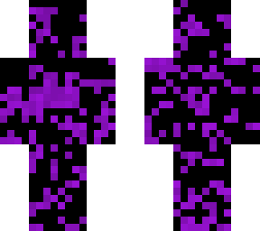 purple and black splash