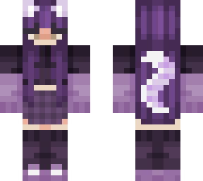 purple kitty