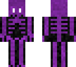 purple skheleton