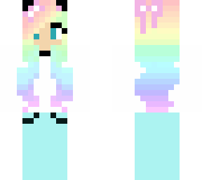 rainbow kitty gamer
