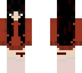 red e-girl/ emo