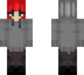 red hair girl with hoodie (fixed leg)
