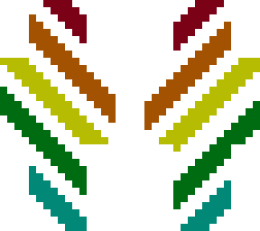 reverse zigzag rainbow
