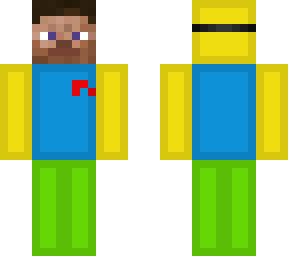 roblox noob w/ steve mask