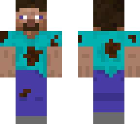 steve fell in a bush.