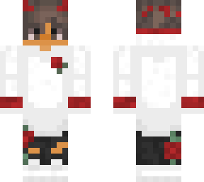 withe hoodie rose