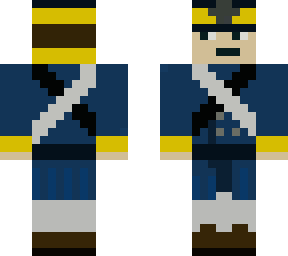 1800s infantryman