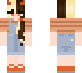 2 hair color girl