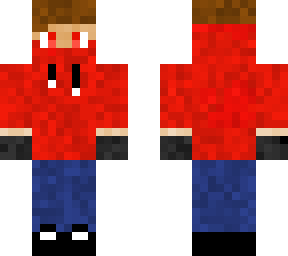 3d hoodie (red)