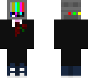 astro with t.v. head suit and tie [do not use, original skin for oc]