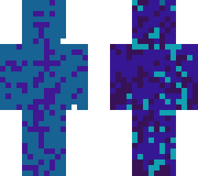 blue and purple