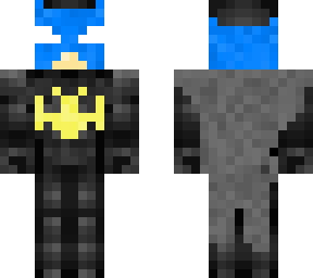 blue bat in the dark suit