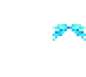 blue dragonfly wings - base