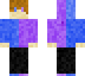 blue purple boy