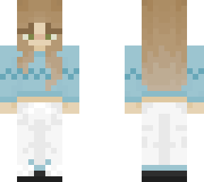 blue sweater girl
