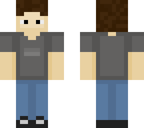 brown haired skin