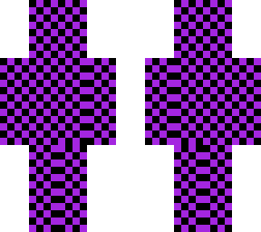 checkered purple