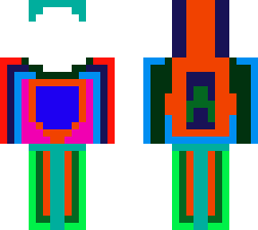 colorful dino