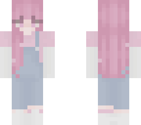 cute egirl pink girl skin