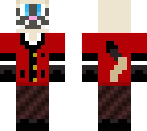 enzo (gato siames, estilo minecraft) uniforme de kakegurui