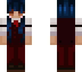 girl in a suit